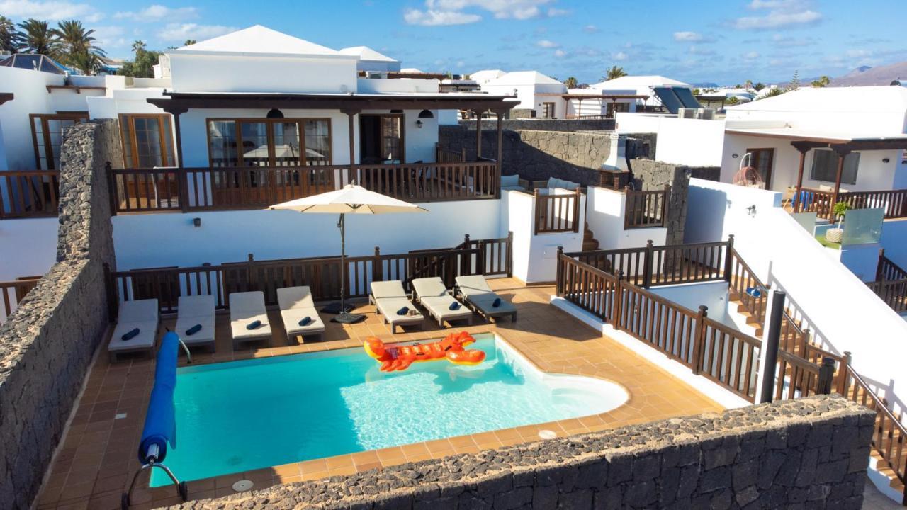 Villa Vista Rey - 6 Bedroom - Heated Pool - Amazing Views - Pool Table - Vista Lobos - Playa Blanca ภายนอก รูปภาพ